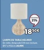 lampe de table 