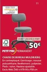 chaise de bureau 