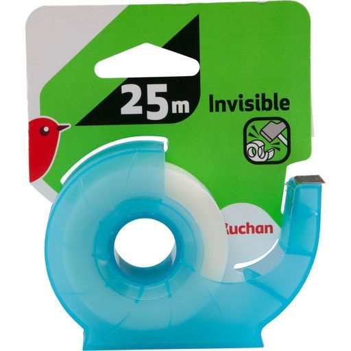  DÉVIDOIR ADHÉSIF INVISIBLE AUCHAN