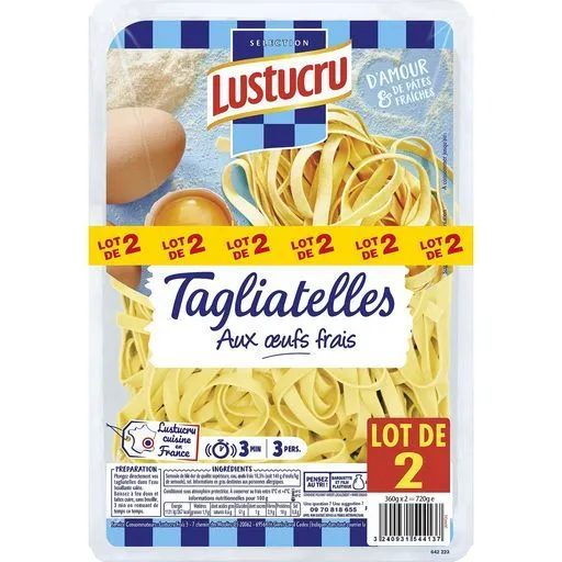 pâtes farcies lustucru