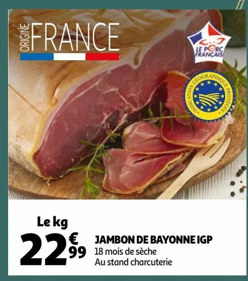 jambon de bayonne igp