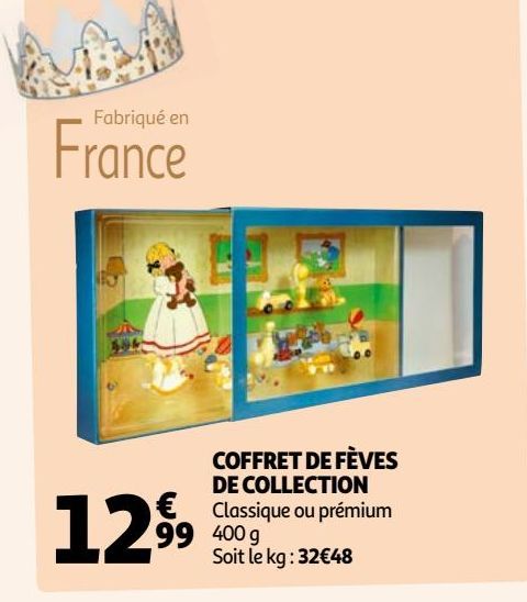 COFFRET DE FÈVES DE COLLECTION