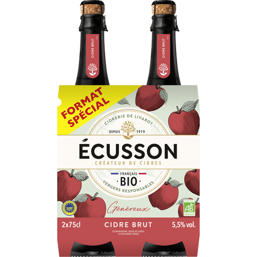 CIDRE ECUSSON BIO BRUT