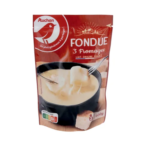 fondue 3 fromages auchan