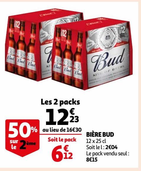  BIÈRE BUD