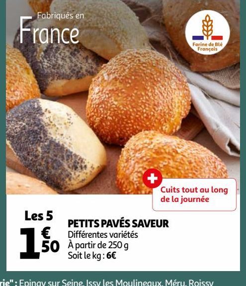 PETITS PAVÉS SAVEUR