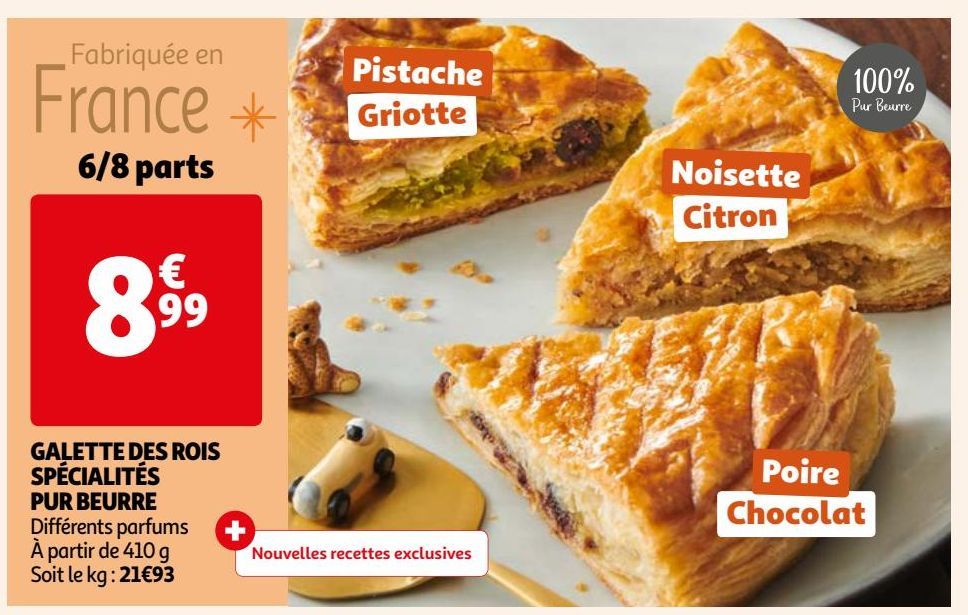 GALETTE DES ROIS SPÉCIALITÉS PUR BEURRE