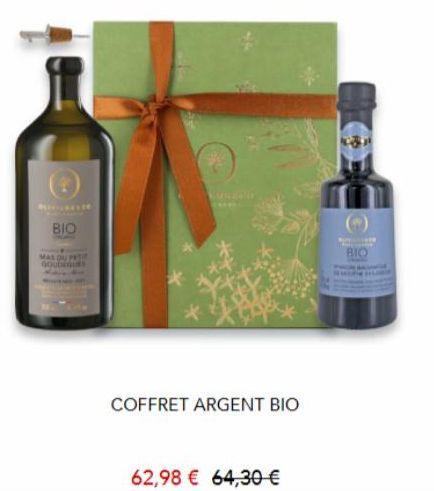 BIO  GOUDEGUS  COFFRET ARGENT BIO  62,98 € 64,30 €  BIO 