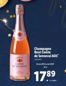 champagne rosé AOC