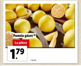 17⁹  Pomelo géant (5) La pièce  BOOSE 