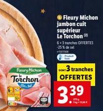 jambon cuit Fleury Michon