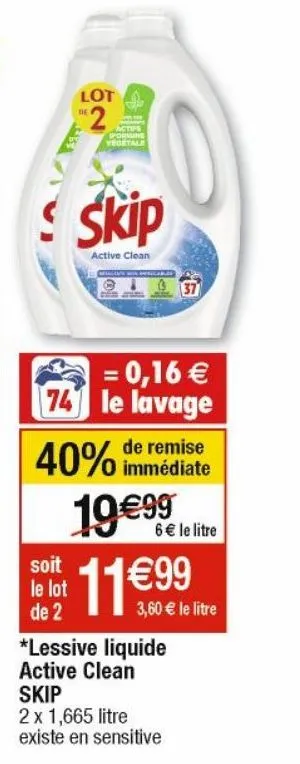 lessive liquide skip