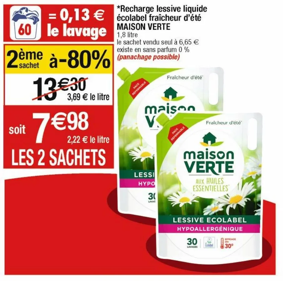 lessive liquide maison verte