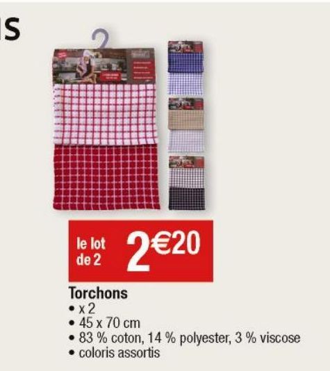 torchon en microfibre