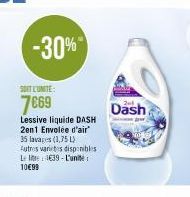 lessive liquide Dash