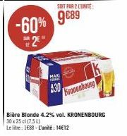 bière blonde Kronenbourg