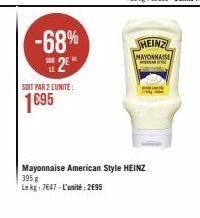 mayonnaise Heinz