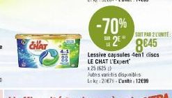 lessive Le chat