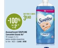 adoucissant Soupline