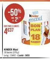 barres kinder