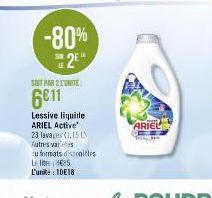 -80%  2⁰  ARIEL 