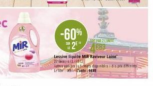 lessive liquide Mir