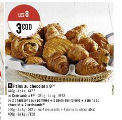 pains au chocolat 