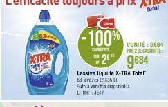 lessive liquide X-tra