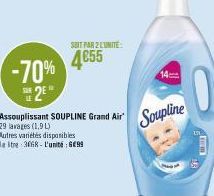 adoucissant Soupline