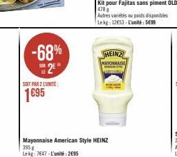 mayonnaise Heinz