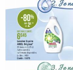 lessive liquide Ariel