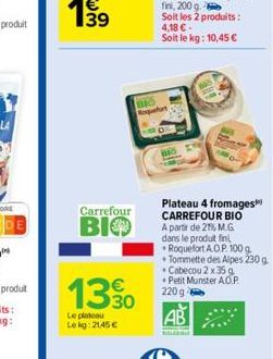 plateau Carrefour