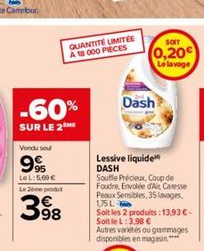 lessive liquide Dash