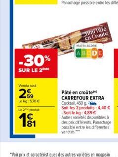 pâté Carrefour