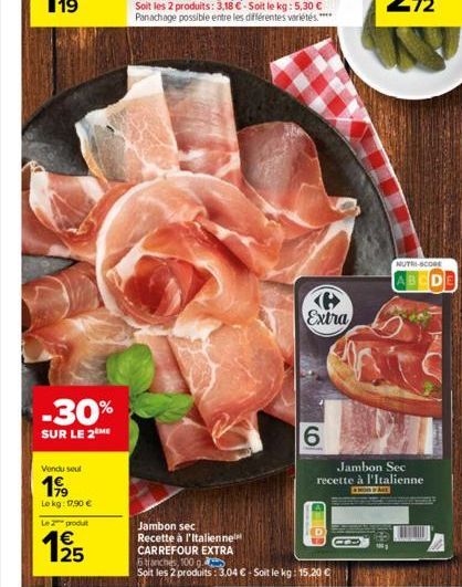 jambon Carrefour