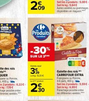 galette des rois Carrefour