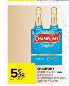 promos Champomy