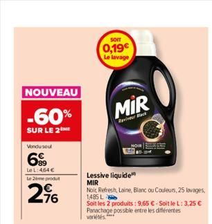 lessive liquide Mir