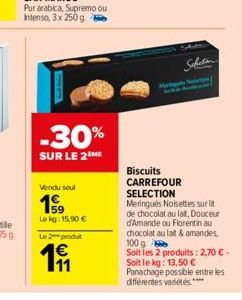 chocolat au lait Carrefour