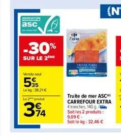 truite carrefour