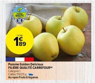 pomme golden 