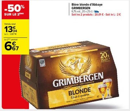 bière blonde Grimbergen