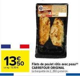 filets de poulet Carrefour