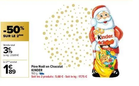 père noël kinder