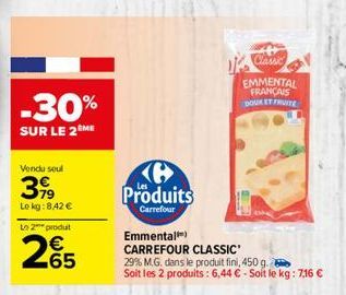 emmental Carrefour