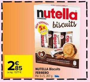 biscuits Nutella