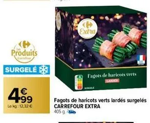 haricots verts carrefour