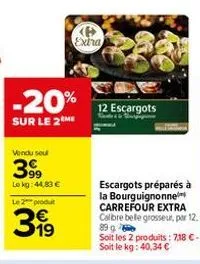 escargots carrefour