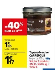 tapenade Carrefour