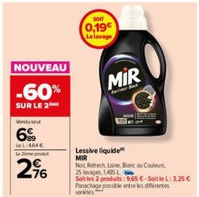 lessive liquide Mir